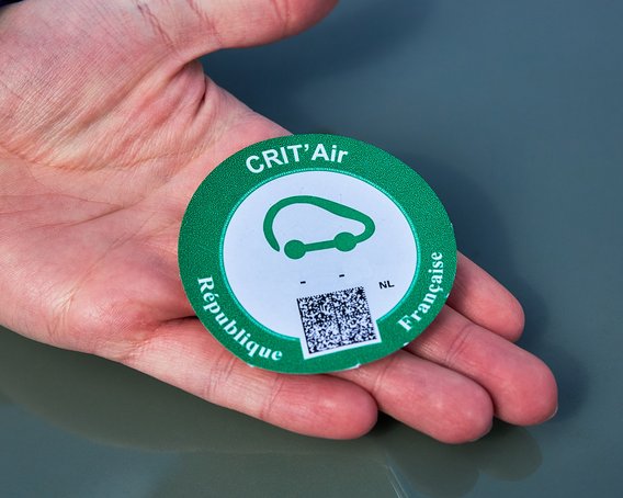 Franse milieusticker Franse milieusticker